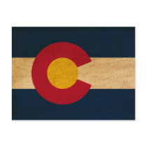 Colorado Flag Postcard