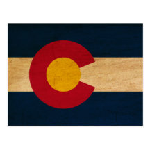 Colorado Flag Postcard