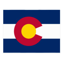 Colorado Flag Postcards