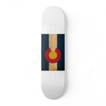 Colorado Flag Skate Deck