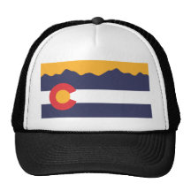 Colorado Flag Skyline Hat