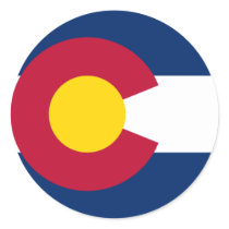 Colorado Flag stickers