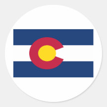 Colorado Flag Stickers