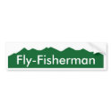 Colorado Fly-Fisherman Bumper Stickers