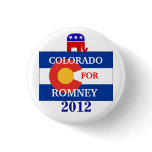 Colorado  for Romney 2012 Buttons