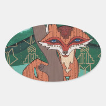 Colorado Fox Stickers