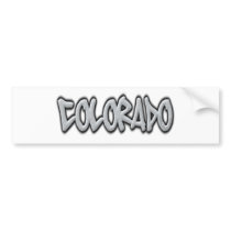 Colorado Graffiti bumper stickers