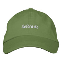 Colorado Hat embroidered hats by PhotoPatch Colorado Hat embroidered hats