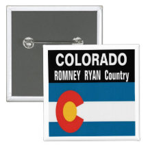 COLORADO is Romney Ryan Country Button