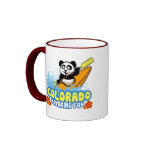 This incredibly adorable panda is kayaking in Colorado whitewater rivers! How cute is that? This makes a perfect gift for active outdoor people or kayaking fanatics in Colorado. Great for everyone who loves cute pandas and kayaking.