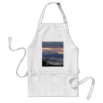 Colorado Mountain Sunset Apron