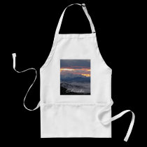 Colorado Mountain Sunset Apron