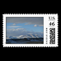 Colorado Mountains Postage Stamp