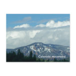 Colorado Mountains Postcard