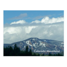 Colorado Mountains Postcard