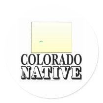 Colorado Native stickers