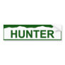 colorado plate new - HUNTER Bumper Sticker