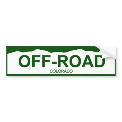 Offroad Bumper Stickers