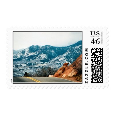 Colorado Postage Stamp by Nitalc