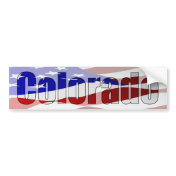 Colorado Pride Bumper Sticker