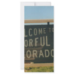 Colorado Full Color Rack Card