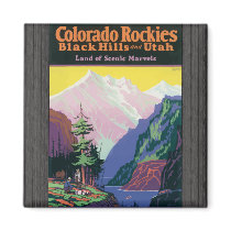 Colorado Rockies Blackhills, \Utahs Scenic Marvels Magnets