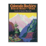 Colorado Rockies Blackhills, \Utahs Scenic Marvels Postcard