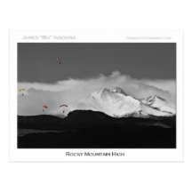 Colorado Rocky Mountain High Post Card