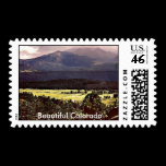 Colorado Rocky Mountains, Beautiful Colorado postage