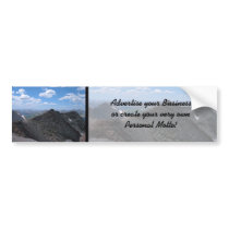 Colorado Rocky Mountains: Moonscape Bumper Sticker