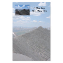 Colorado Rocky Mountains: Moonscape Personalized Stationery