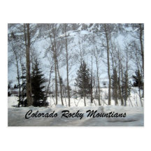 Colorado Rocky Mountains Post Card