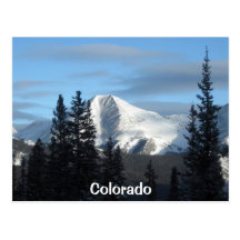 Colorado, Rocky Mountains Postcard