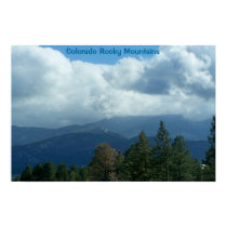 Colorado Rocky Mountains Poster posters by cyclegirl Colorado Rocky Mountains Poster posters