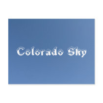 Colorado Sky postcards