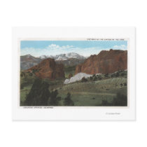 Colorado Springs, Colorado 3 Postcard
