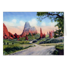 Colorado Springs Garden of the Gods Greeting Cards