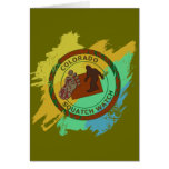 Colorado Squatch Watch Greeting Card