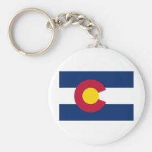 Colorado State Flag Keychains