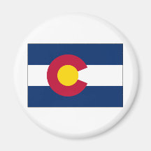 Colorado State Flag Magnets