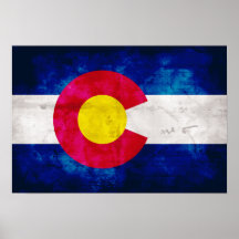 Colorado State Flag Posters