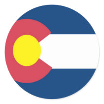 Colorado State Flag stickers