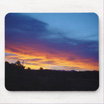 Colorado Sunset Mousepad by joanspouse Colorado Sunset Mousepad