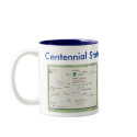 Colorado Symbols & Map mugs by archemedes Colorado Symbols & Map mugs
