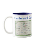 Colorado Symbols & Map mugs