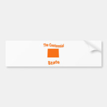 Colorado: The Centennial State Bumper Sticker