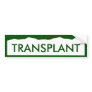 Colorado TRANSPLANT Bumper Stickers