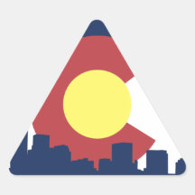 Colorado Triangle Sticker