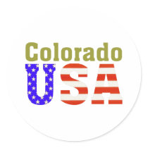 Colorado USA Aashen alpha stickers by All50States Colorado USA Aashen alpha stickers