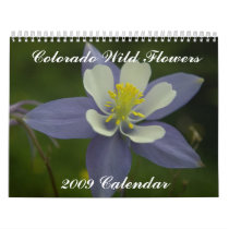 Colorado Wild Flowers, 2009 Calendar